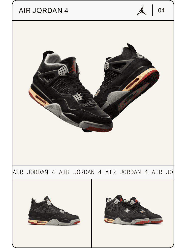 Colección Air Jordan 4 retro & OG archive . Nike