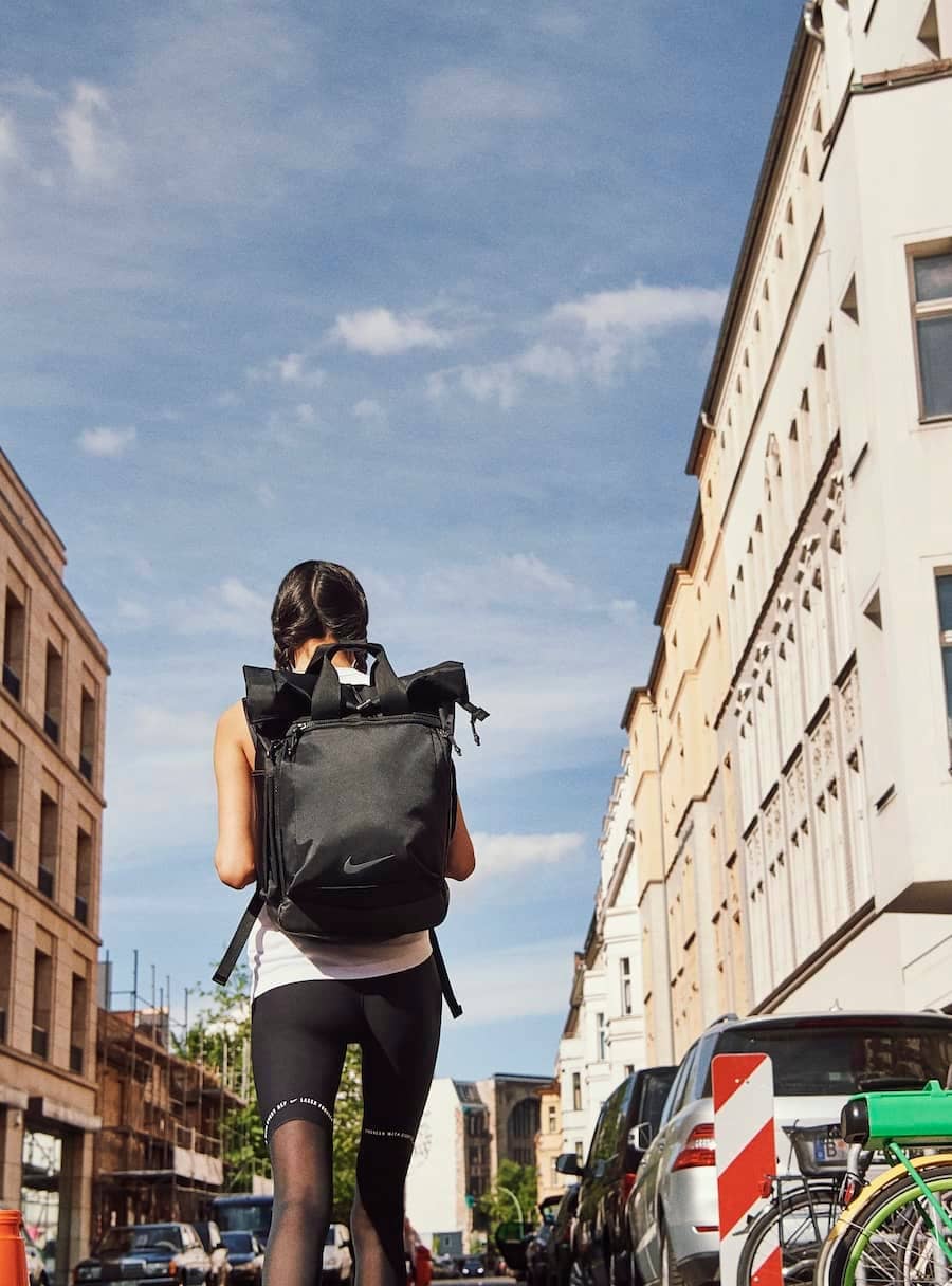 Waterproof Printing Street Women's Backpack