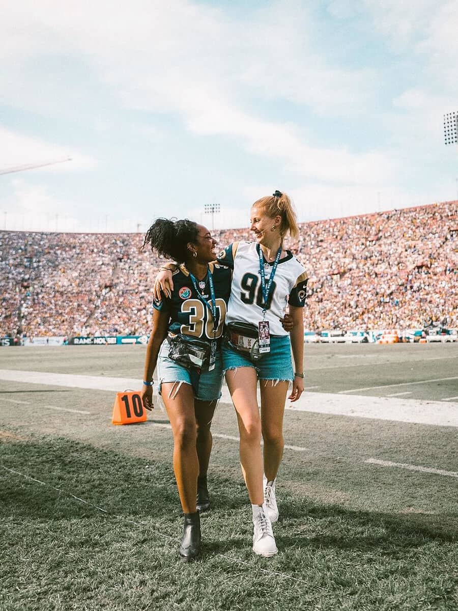 nfl wife game day outfits