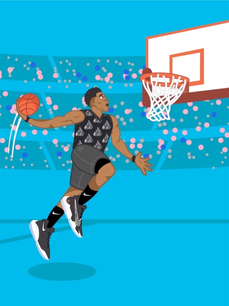 Lids Giannis Antetokounmpo Jordan Brand 2023 NBA All-Star Game Name &  Number T-Shirt - Blue