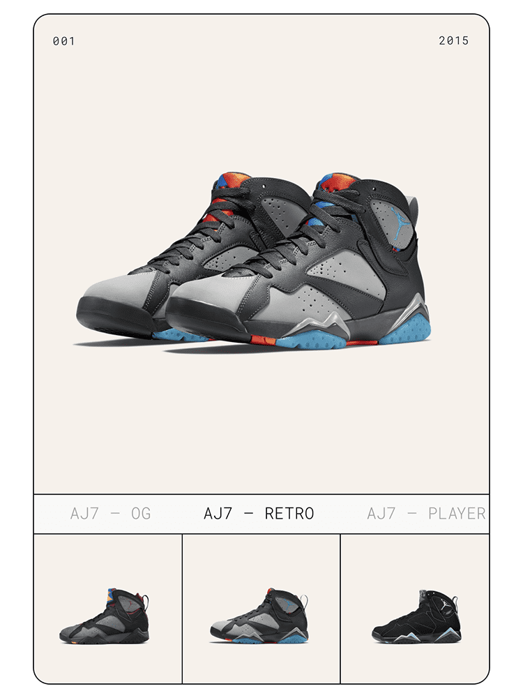Air Jordan 7 retro & OG archive collection . Nike.com