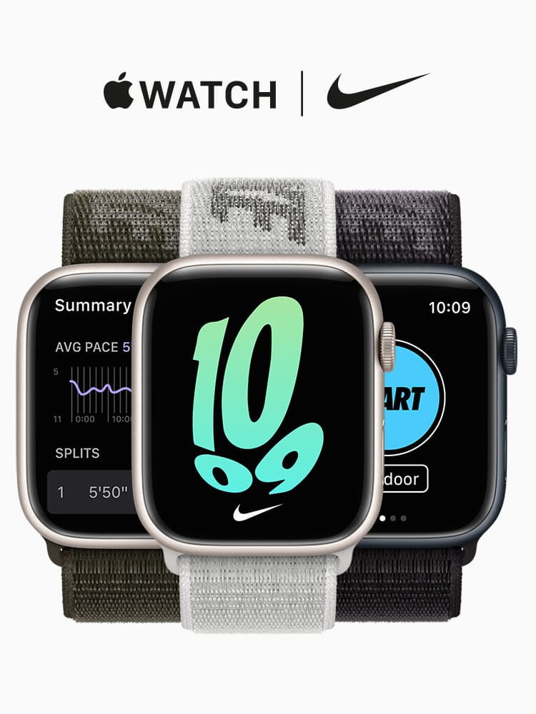 Apple watch nike blanche best sale