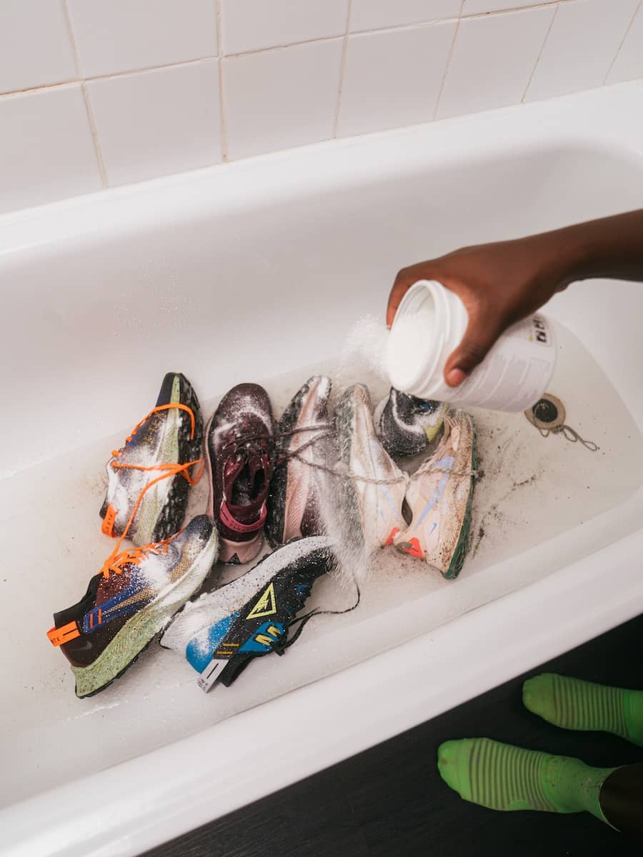 how to disinfect your sneakers