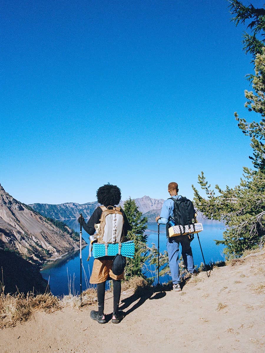 Let Adventure Begin camping hiking traveling Swedish Dish Cloth