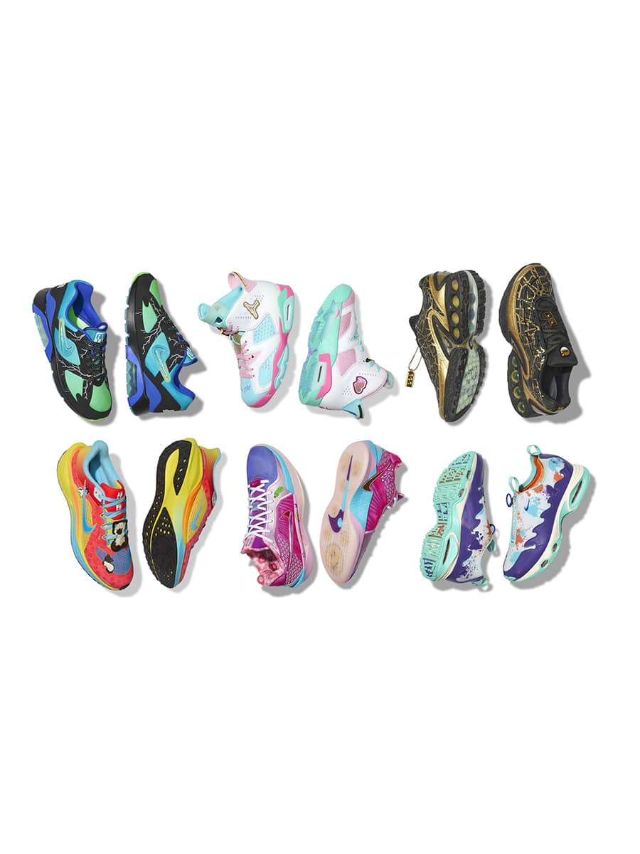 new nike colorful shoes