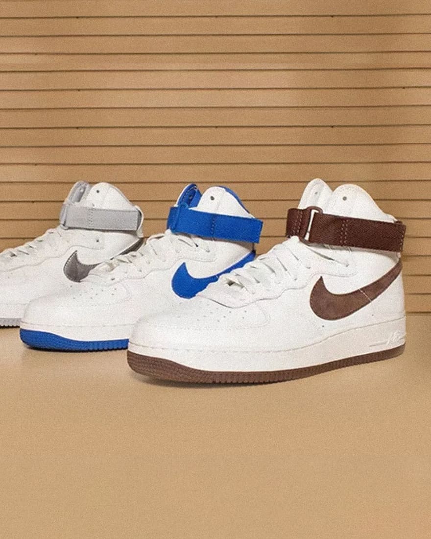 The Louis Vuitton x Nike Air Force 1's Covert Journey to the