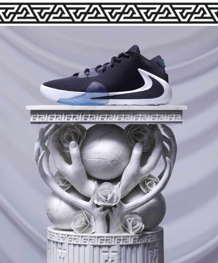 Air Jordan Basketball Shoe Zoom Freak 1 Multi men's shoes