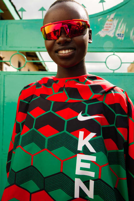 NIKE - 【US S】Nike ケニア　キプチョゲ　ハーフタイツ　Kenya マラソン 非公認だが…ケニアのキプチョゲがナイキ・イベントで2時間25