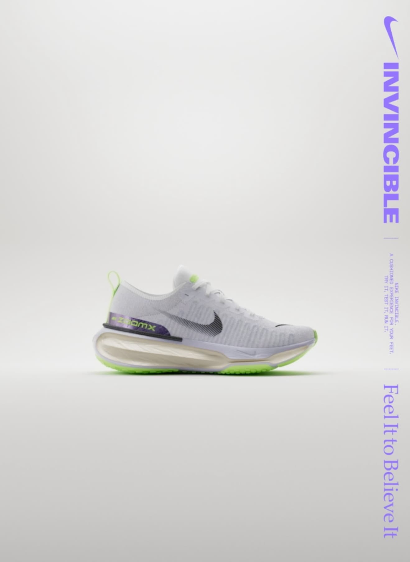Site de Nike. Nike