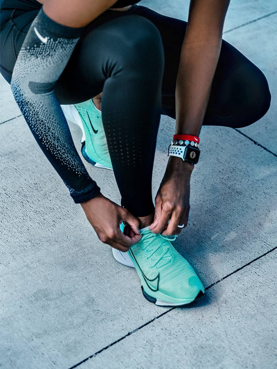 El calzado con amortiguación de Nike correr y caminar. Nike
