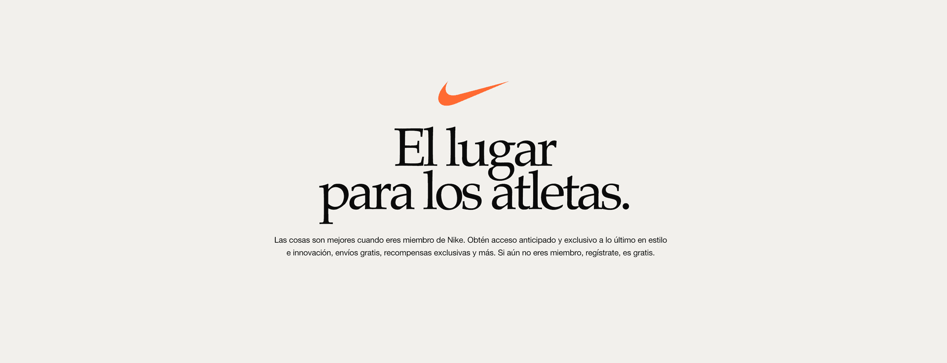 web de Nike MX