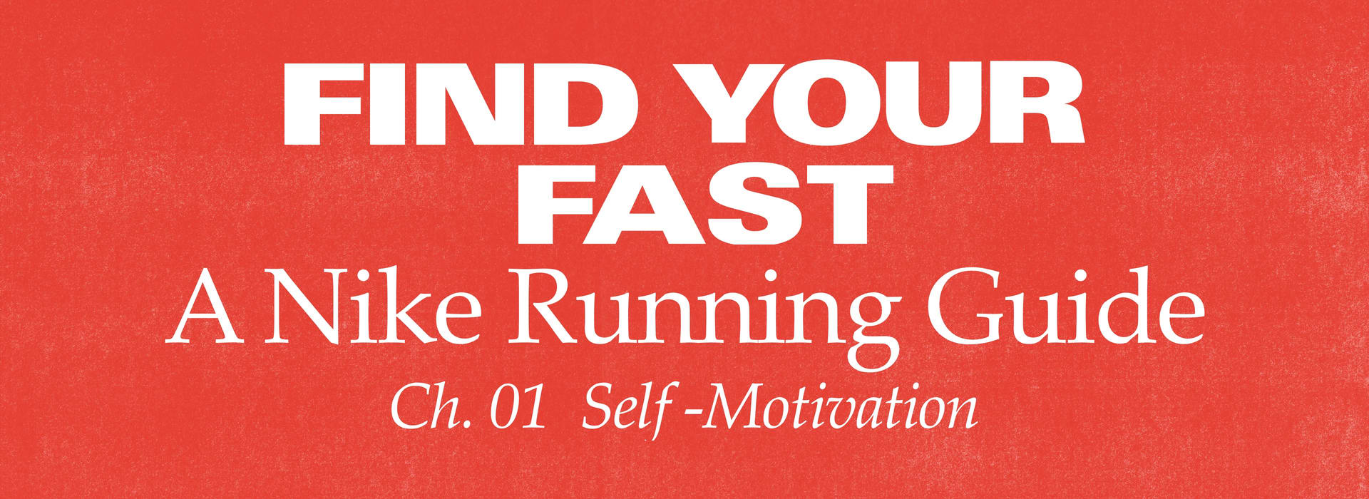 Guia Tristemente querido Find Your Fast: Guía de running de Nike. Nike ES