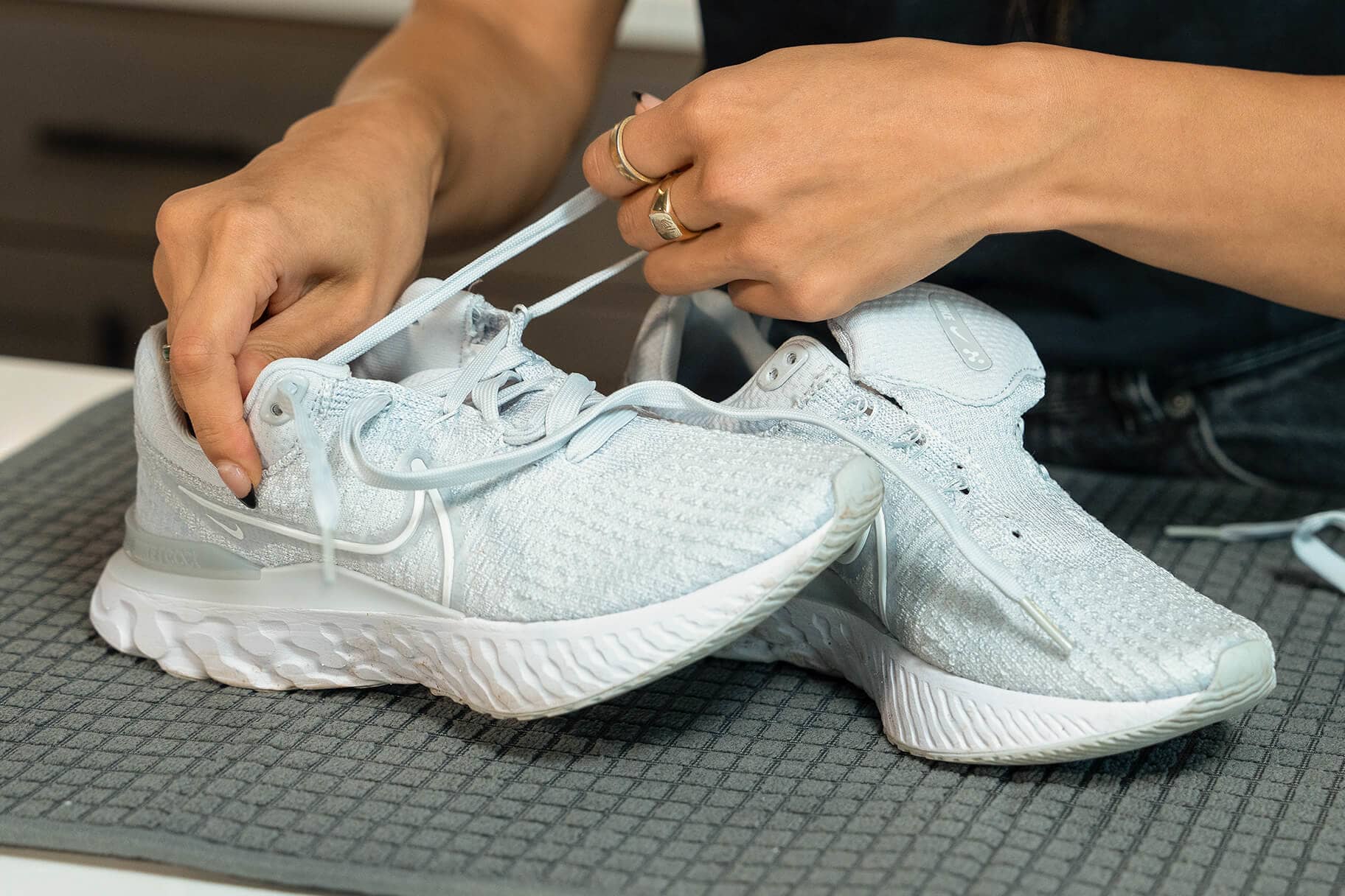 Simple Cleaning Methods to Clean White Mesh Shoes? - Hood MWR