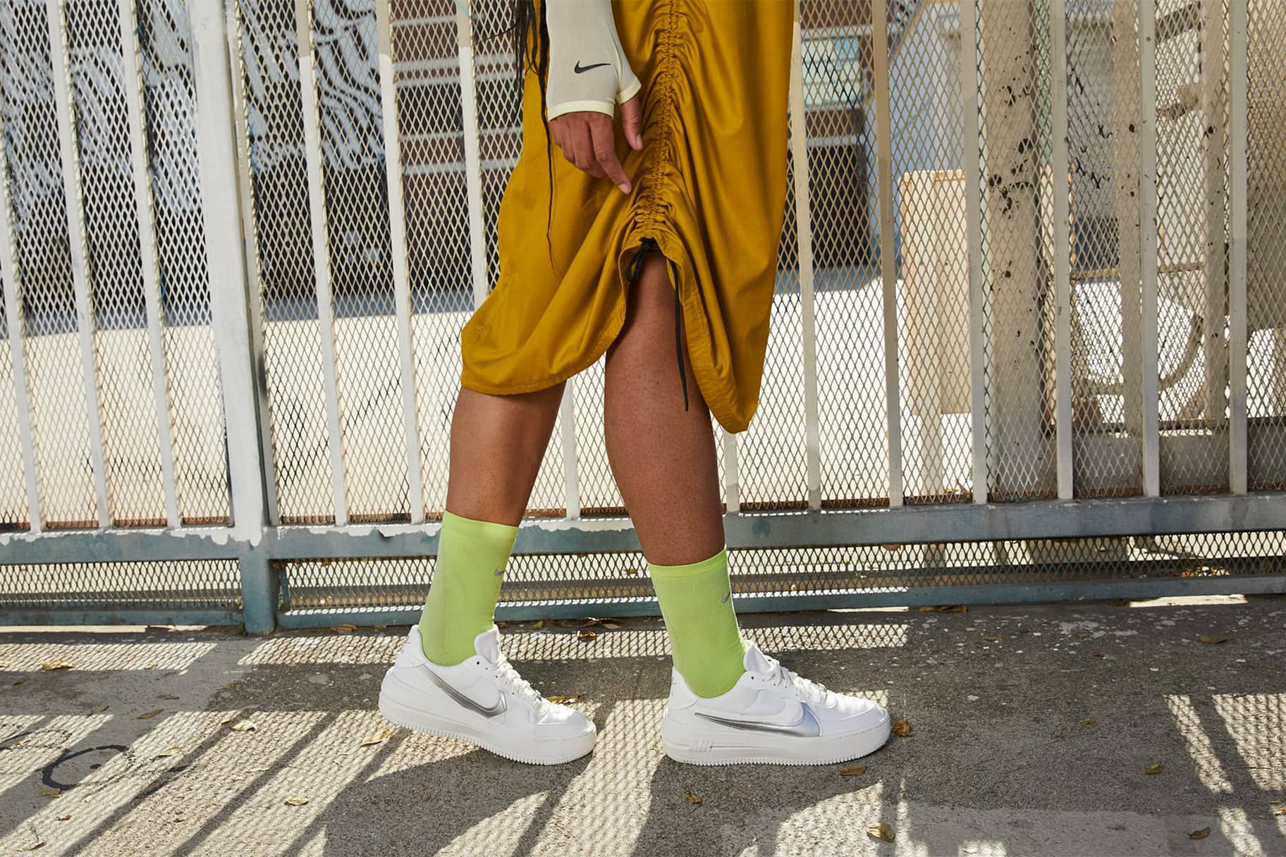 Las zapatillas con plataforma. Nike