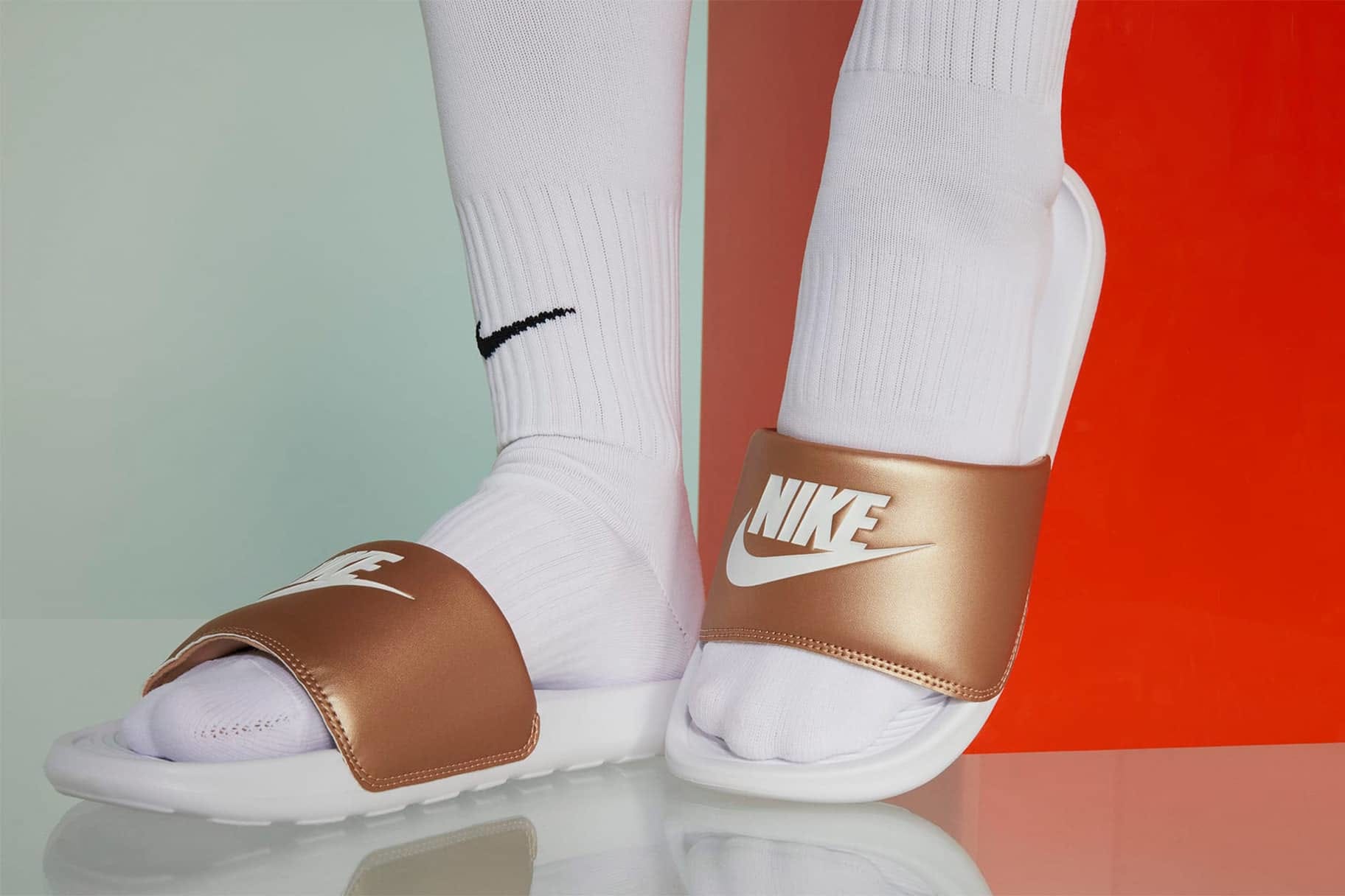 Chaussons Nike plus confortables.