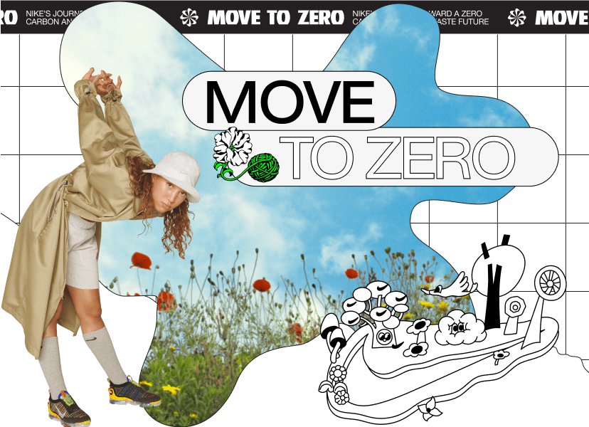 ナイキのサステナビリティへの取り組み。Move to Zero.オンライン