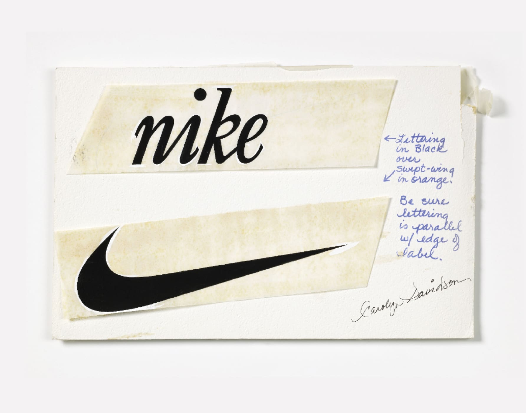 Did you know that Nike's iconic “Swoosh” logo was designed by a