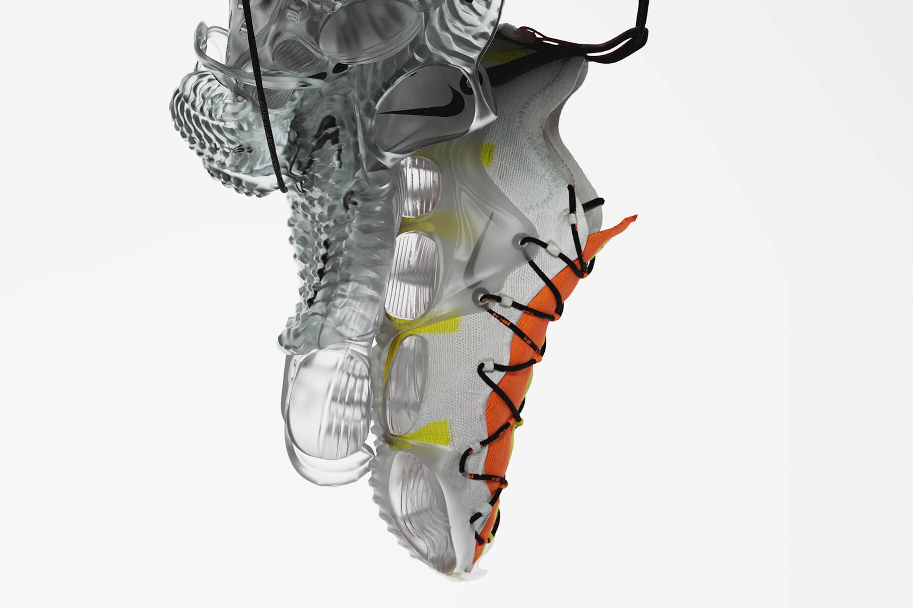 Nike explora el diseño circular con el calzado ISPA Link Axis. Nike