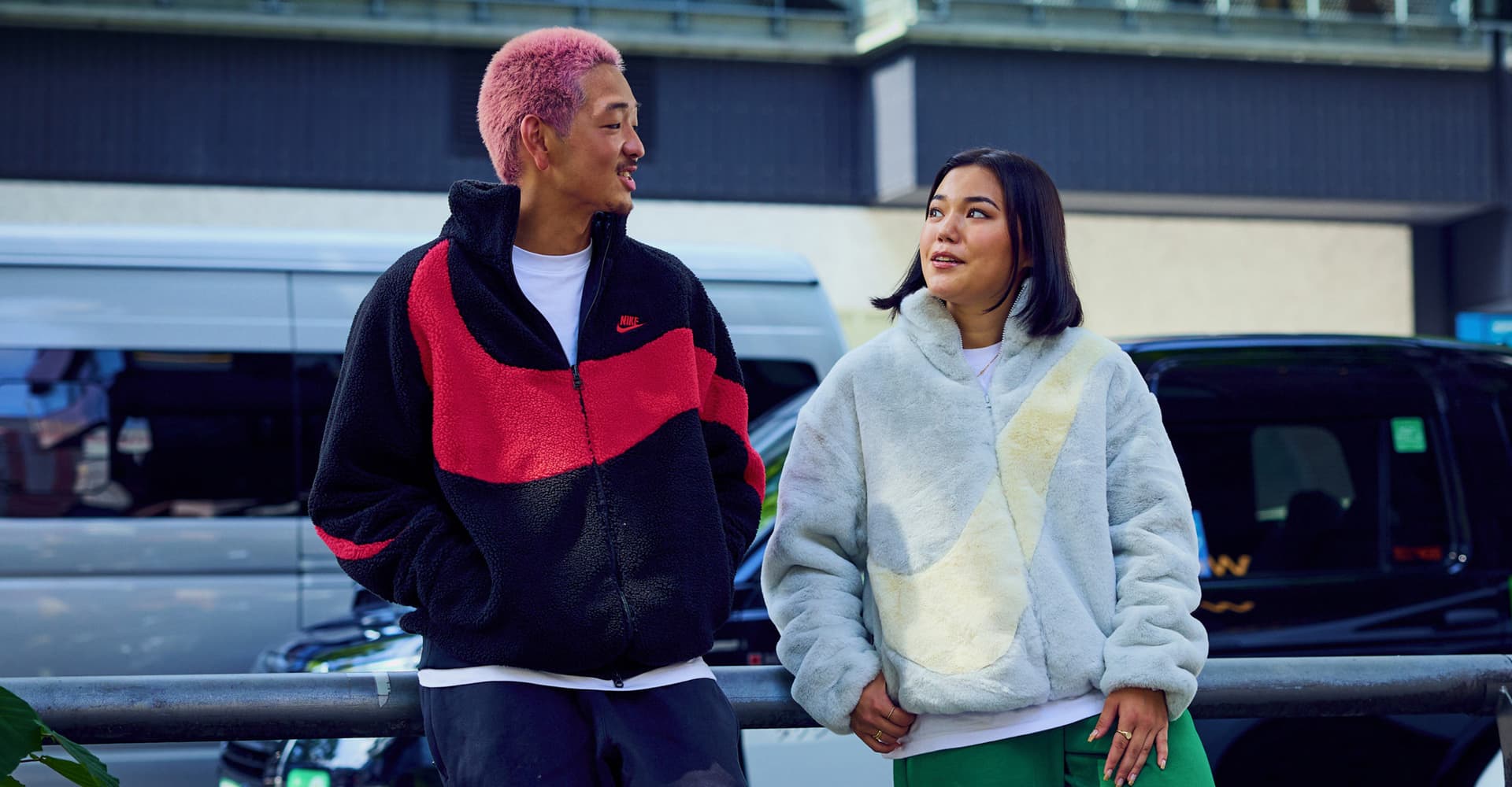 nike ボアジャケット