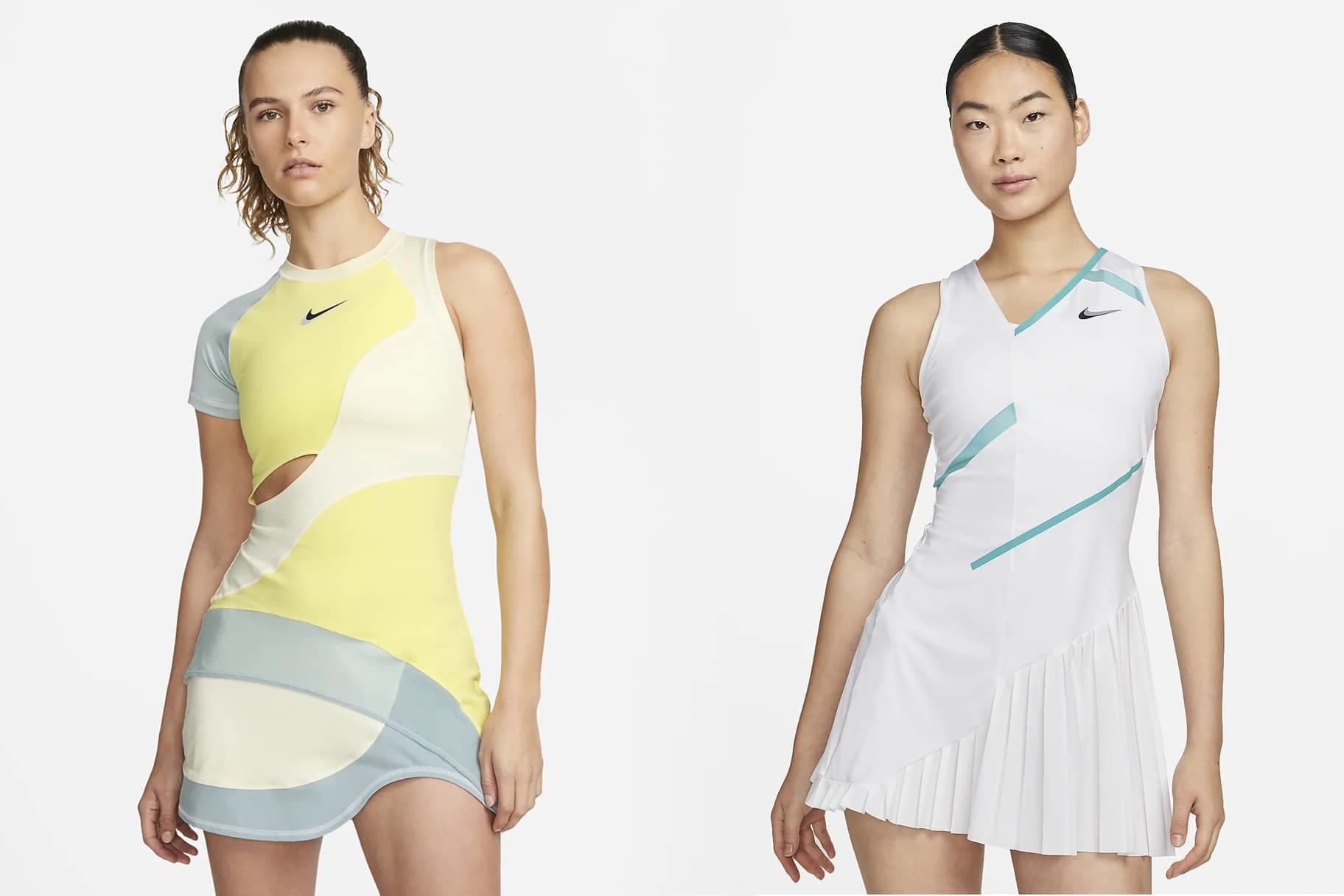 Los vestidos deportivos de Nike. Nike