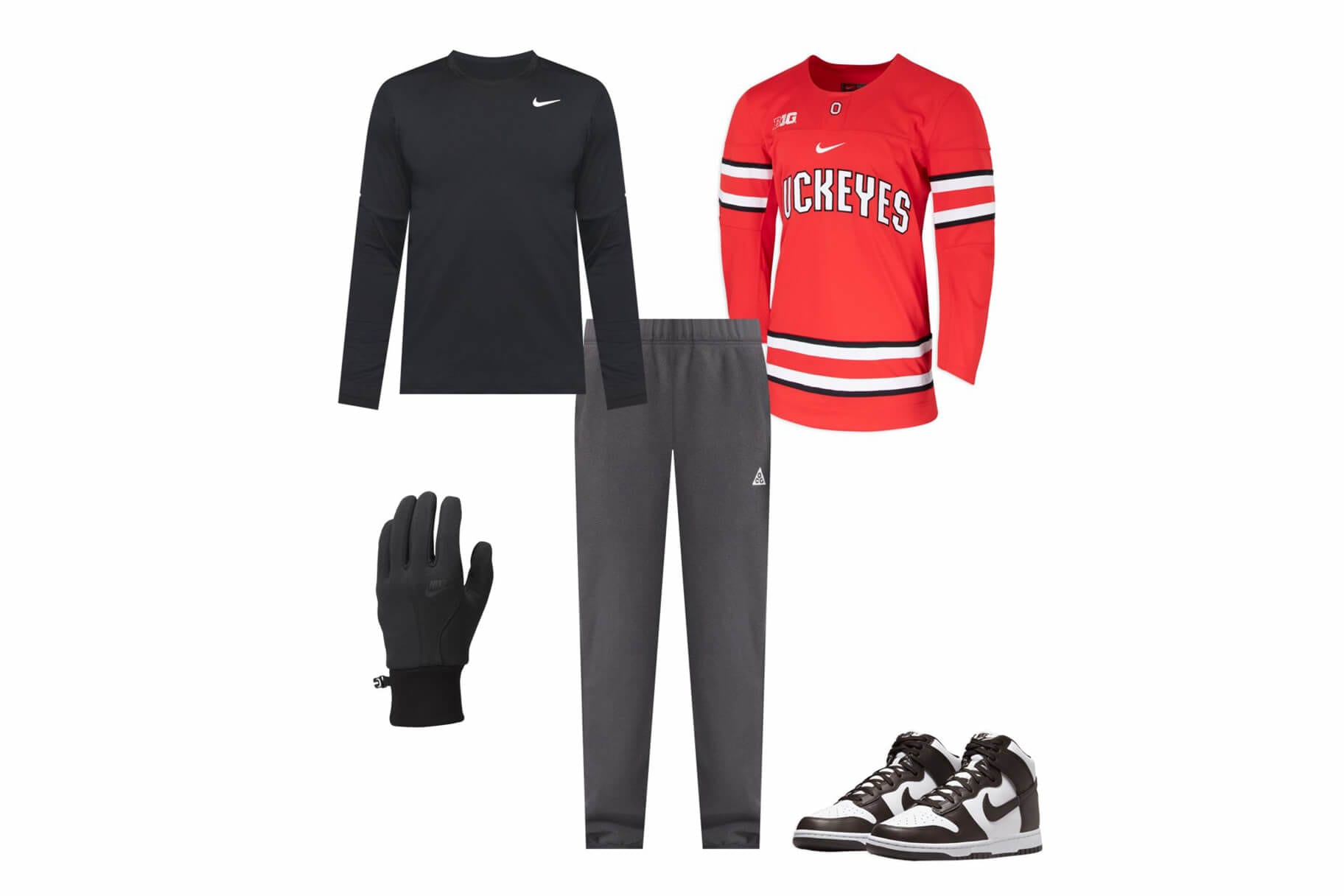 Hockey Game Outfit 