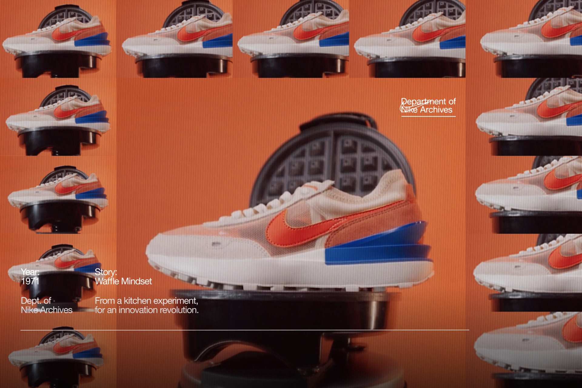 Department of Archives. Nike.com