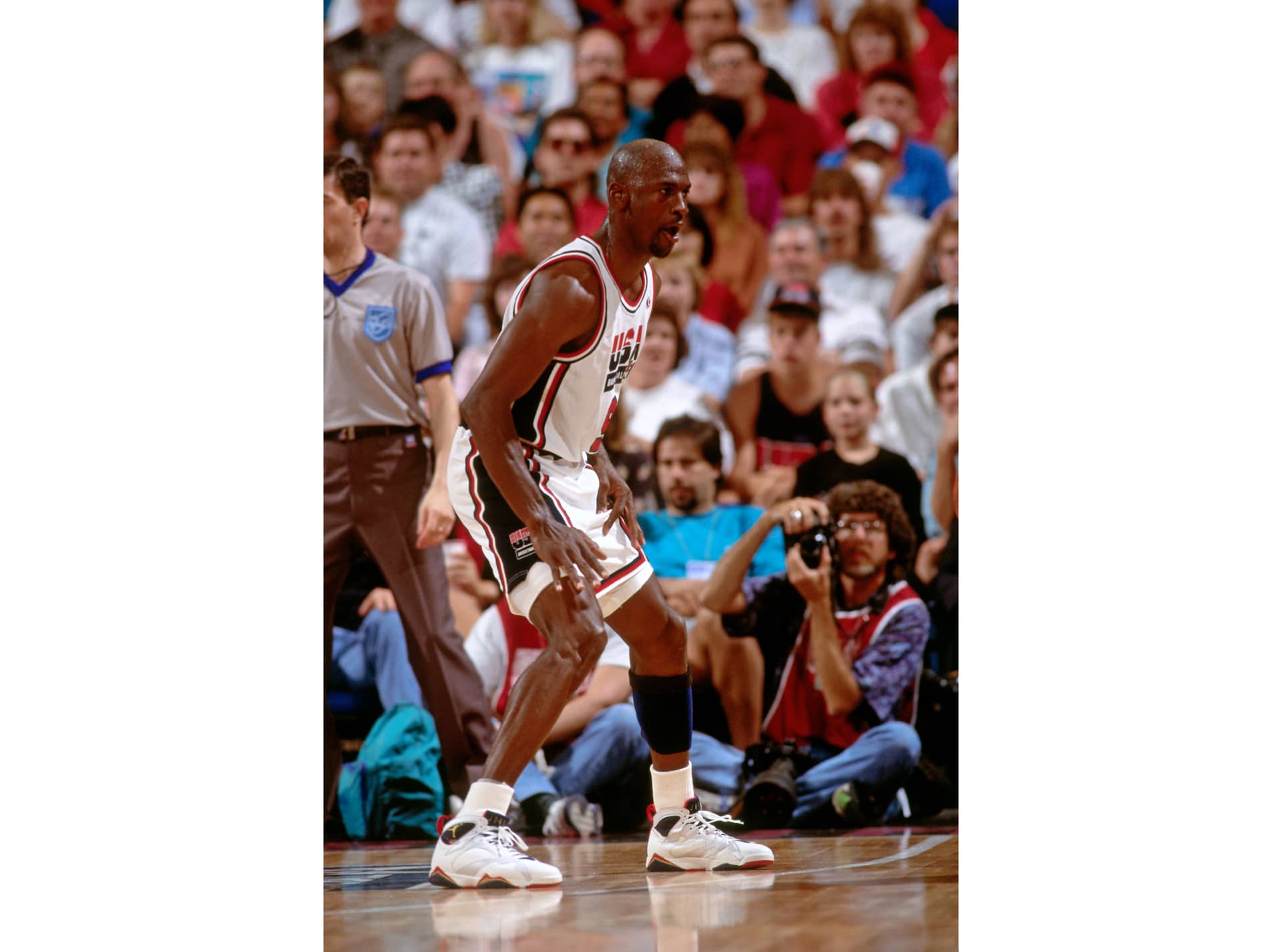 Michael Jordan's autographed Jordan VIIIs from the 1993 Eastern