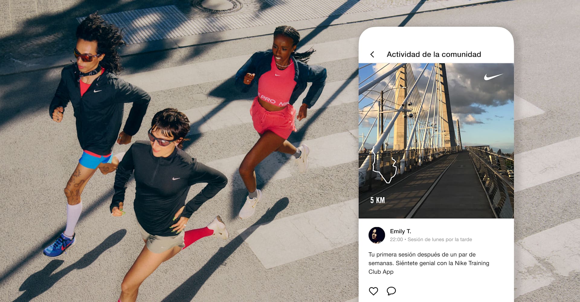 Nike Run Club App. Nike ES