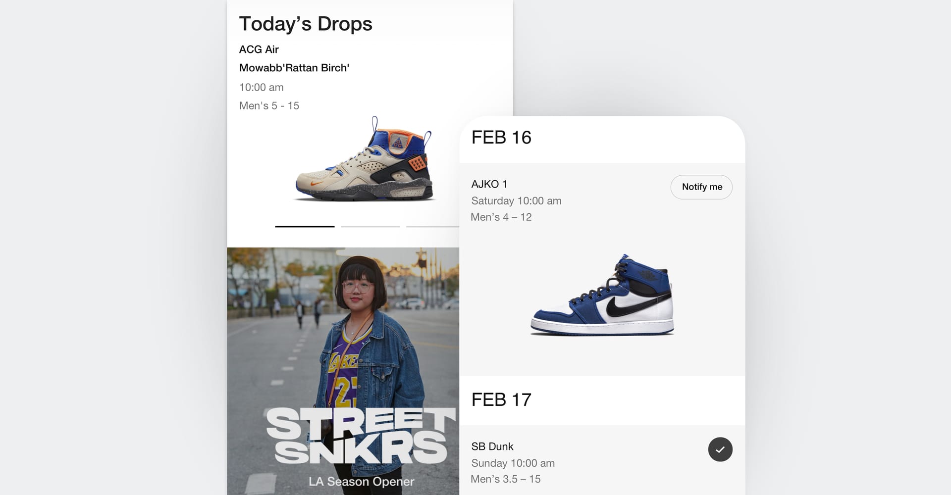 SNKRS App.