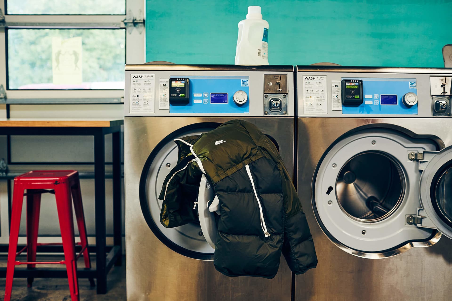 Tips om een donsjack te wassen. Nike BE