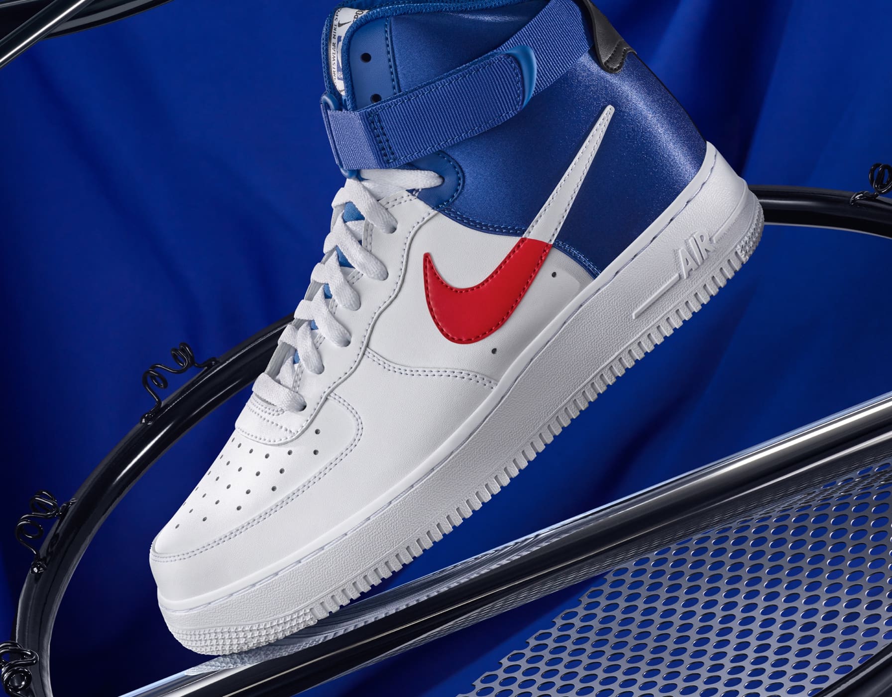 Nike Air Force 1 Low Since 82 University Blue - Puffer Reds