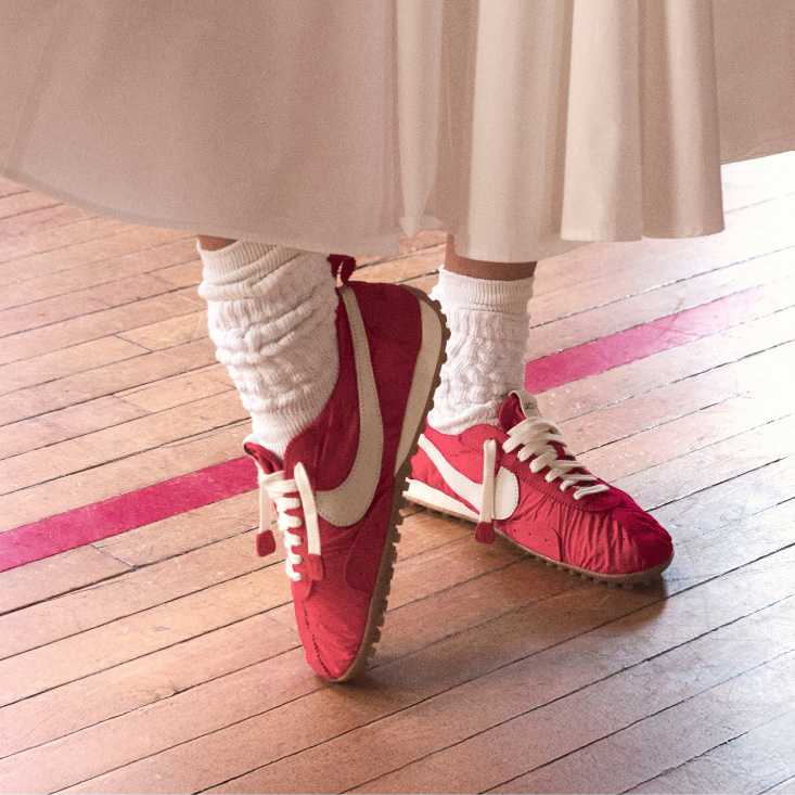 Nike x ジャックムス、ムーンシューズのリデザインでワッフルパターン 