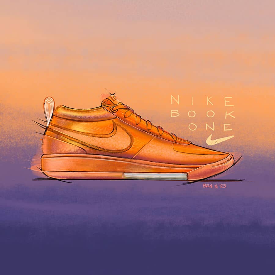 THE BOOK１、２ (Limited Edition) Nike debuta el primer calzado en colaboración con Devin Booker, el