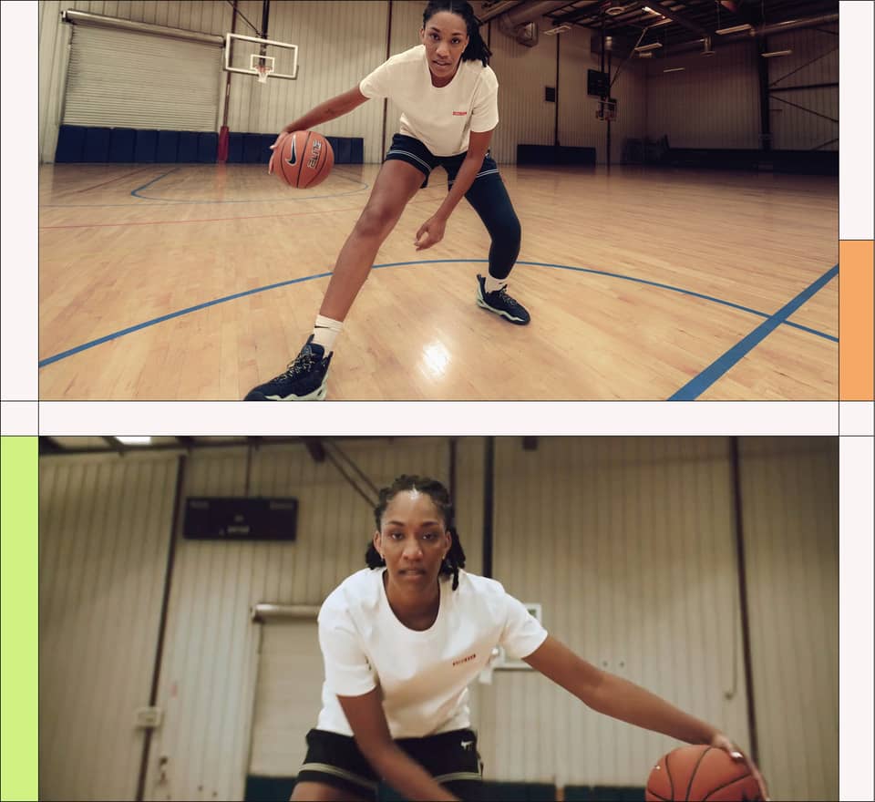 Nike's ad for WNBA Finals MVP @aja22wilson 🏆