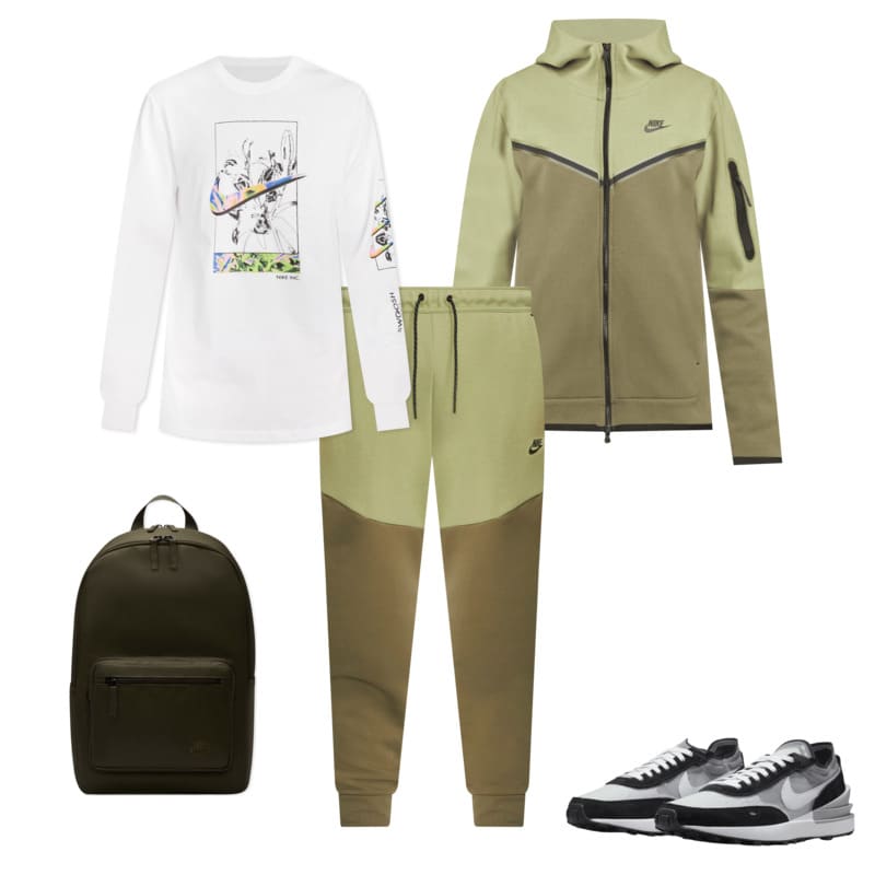 How to Style Joggers for Work. Nike CH