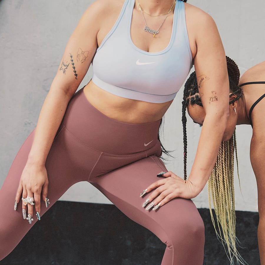 nike bra and tights