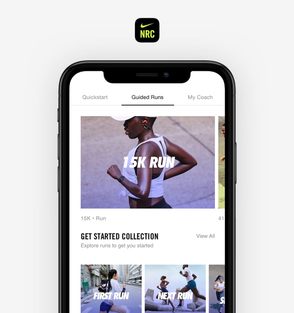 Apps de running y entrenamiento gratuitas. Nike