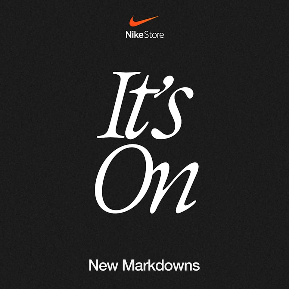 NIKE] New markdowns are yours : 네이버 블로그