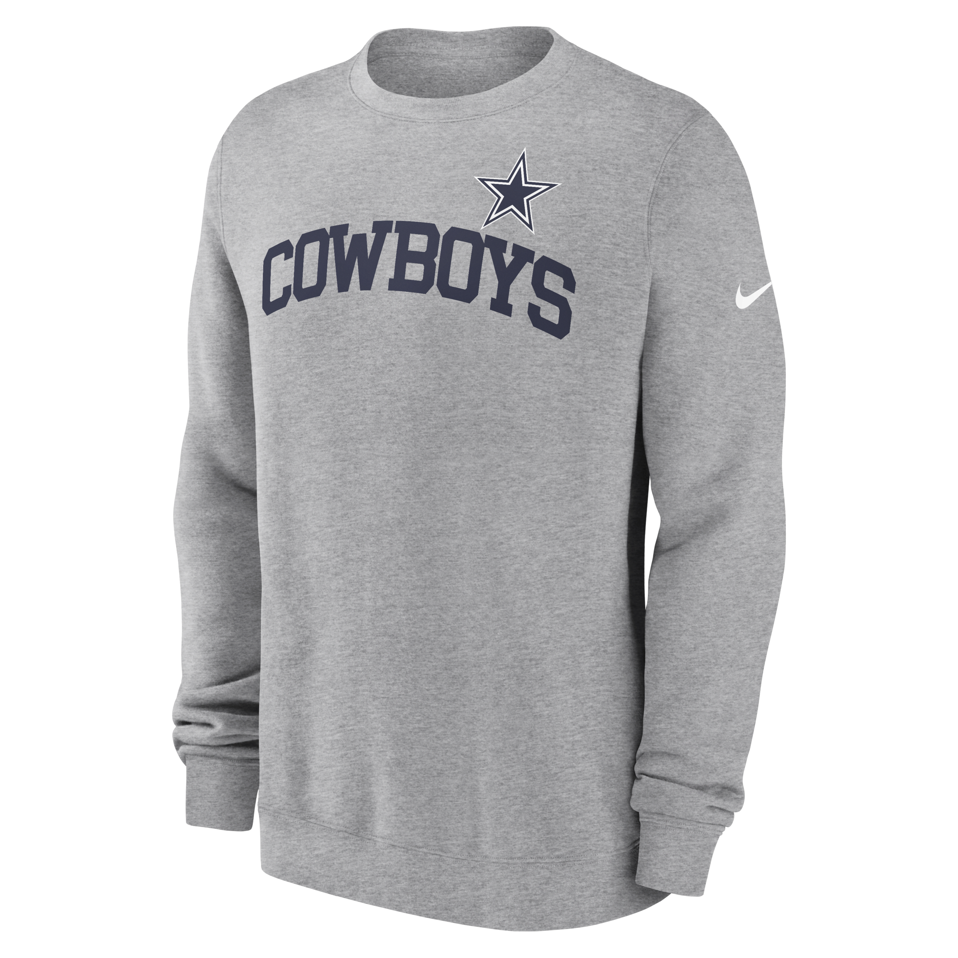 Dallas Cowboys Club Men's Nike NFL Pullover Crew