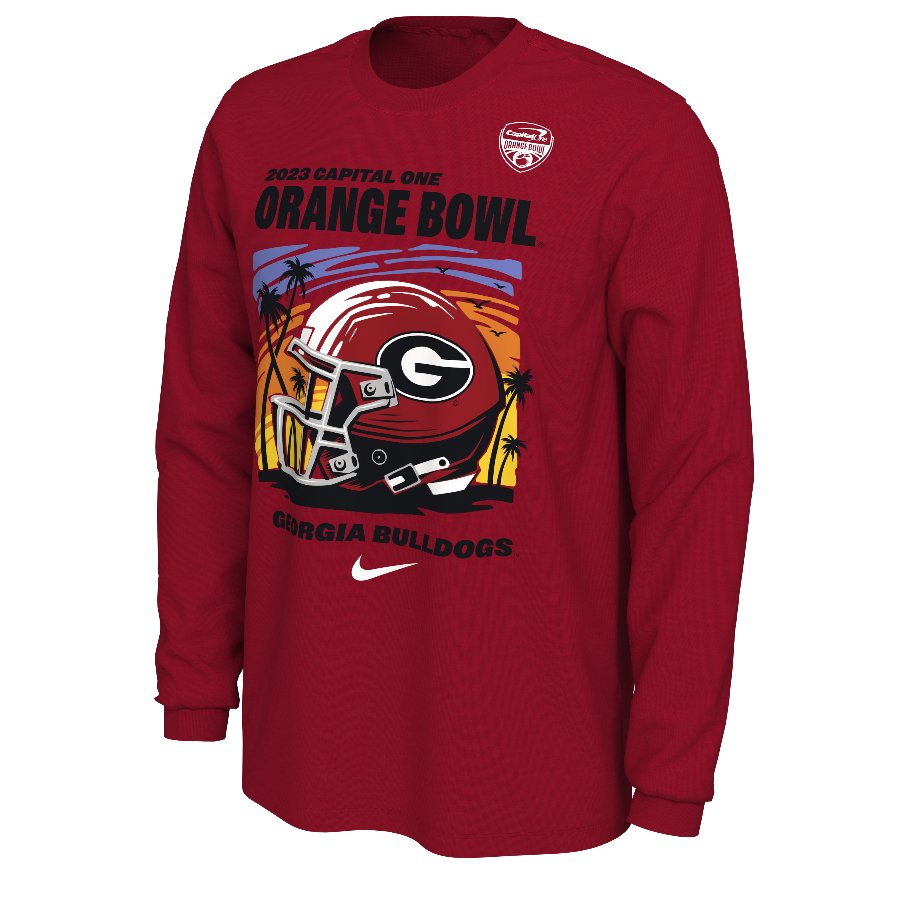 Georgia Men's Nike College T-Shirt