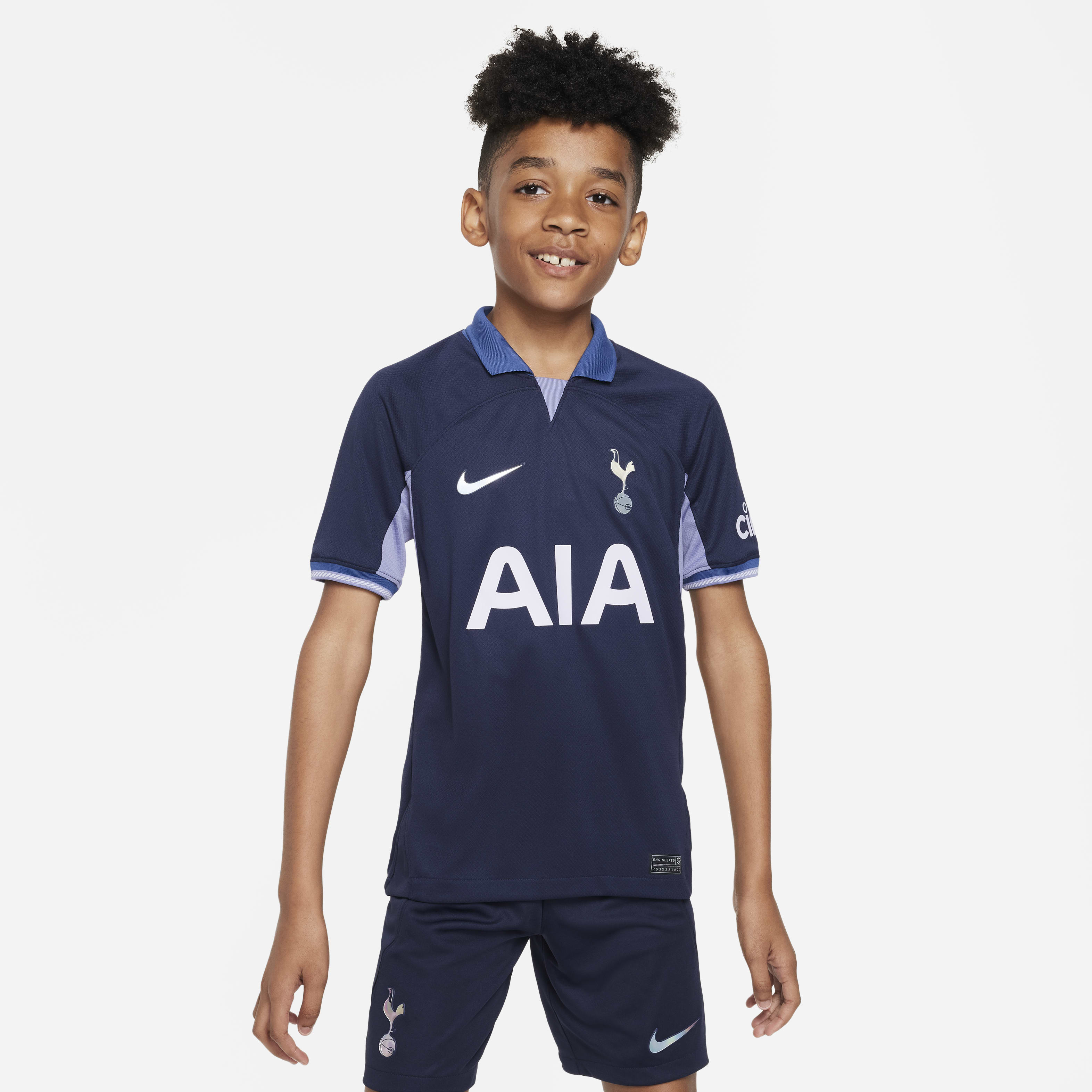 Tottenham Hotspur 2023/24 Stadium Away Big Kids' Nike Dri-FIT Soccer Jersey