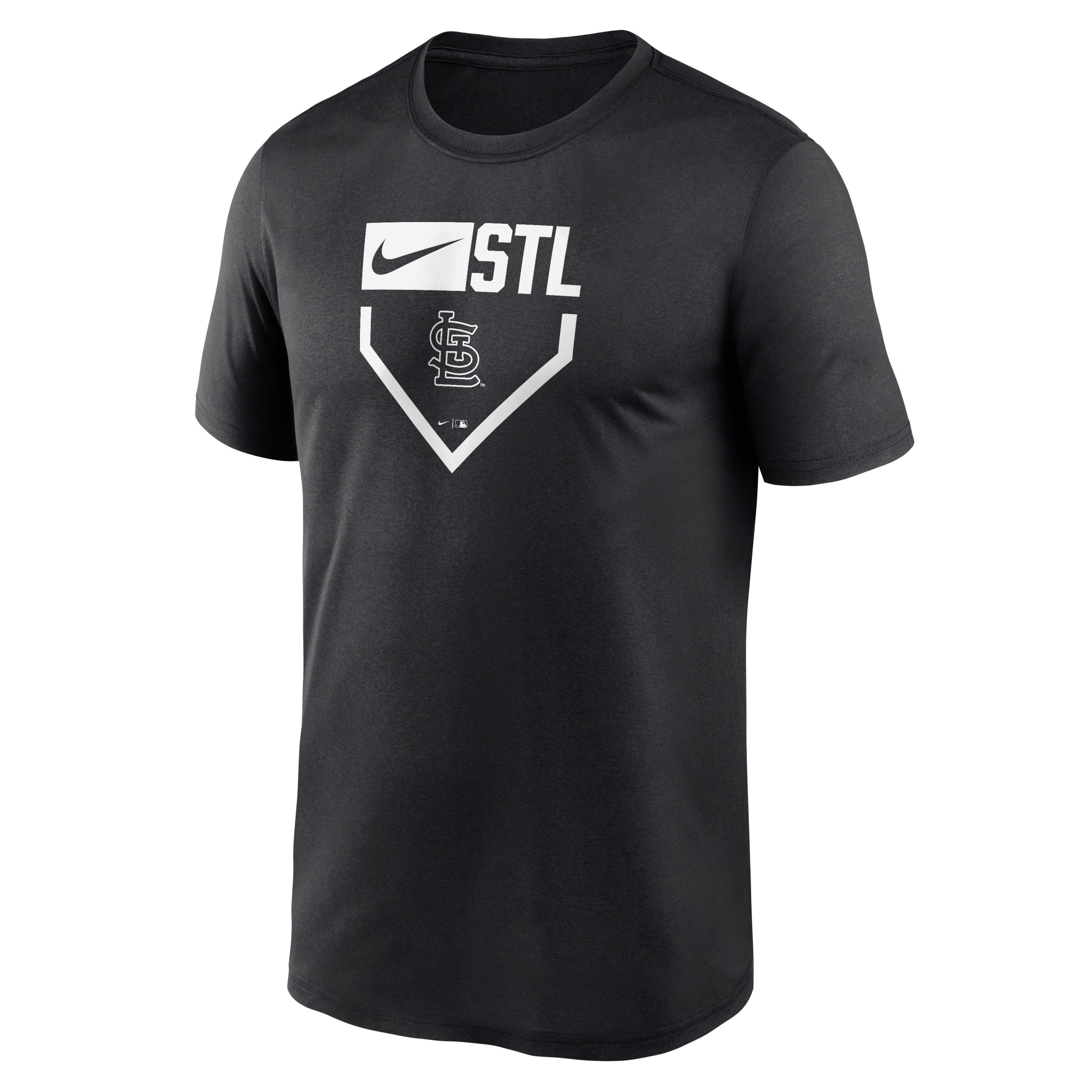 St. Louis Cardinals Home Plate Icon Legend Men's Nike Dri-FIT MLB T-Shirt