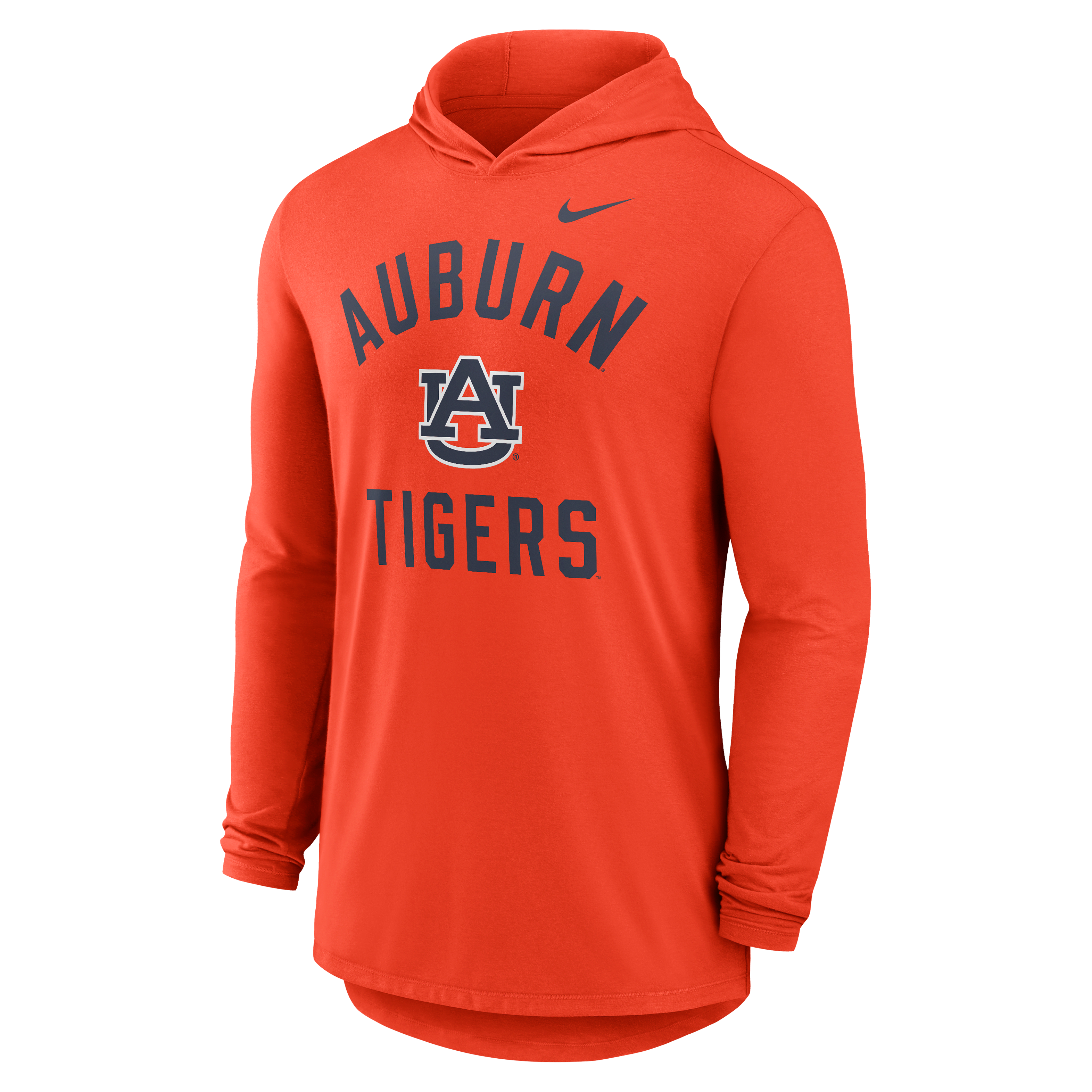 Auburn Campus Arch Men's Nike Dri-FIT College Long-Sleeve Hooded T-Shirt