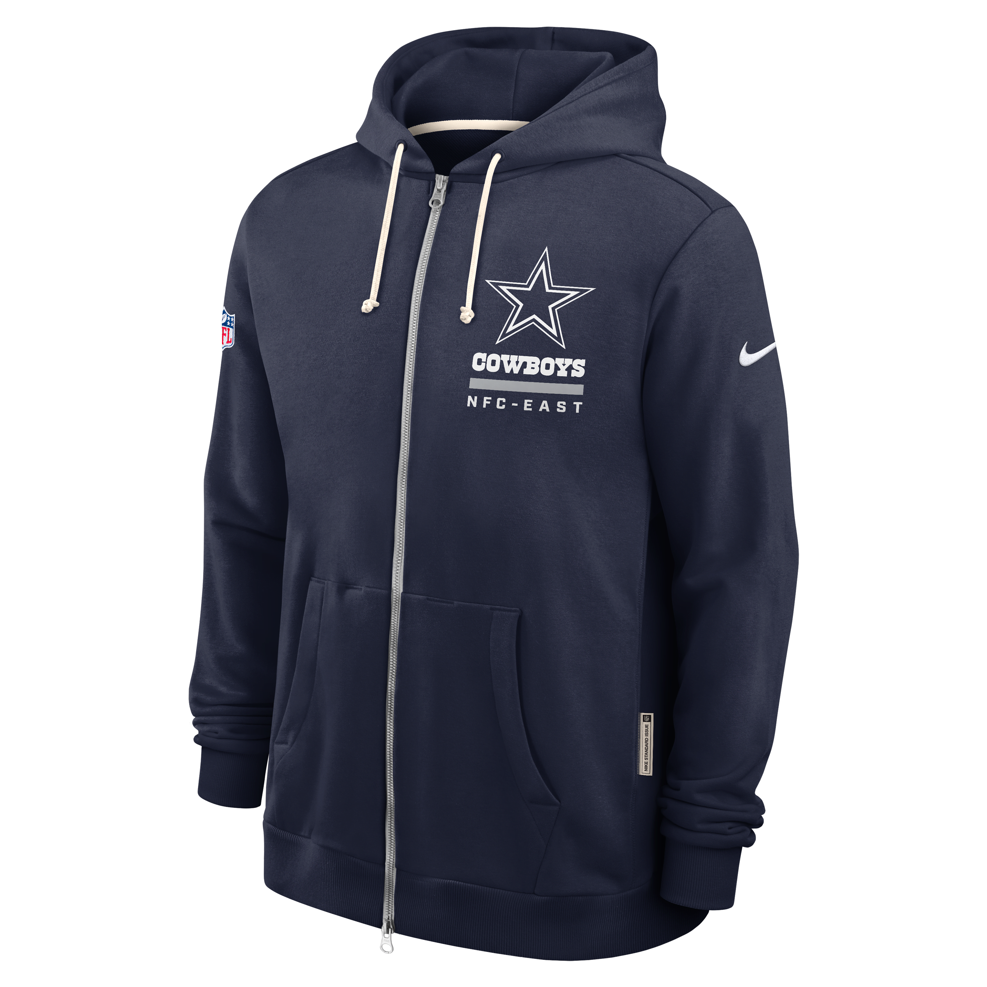 Dallas Cowboys Utility Player Sideline Men's Nike Dri-FIT NFL Full-Zip Hoodie