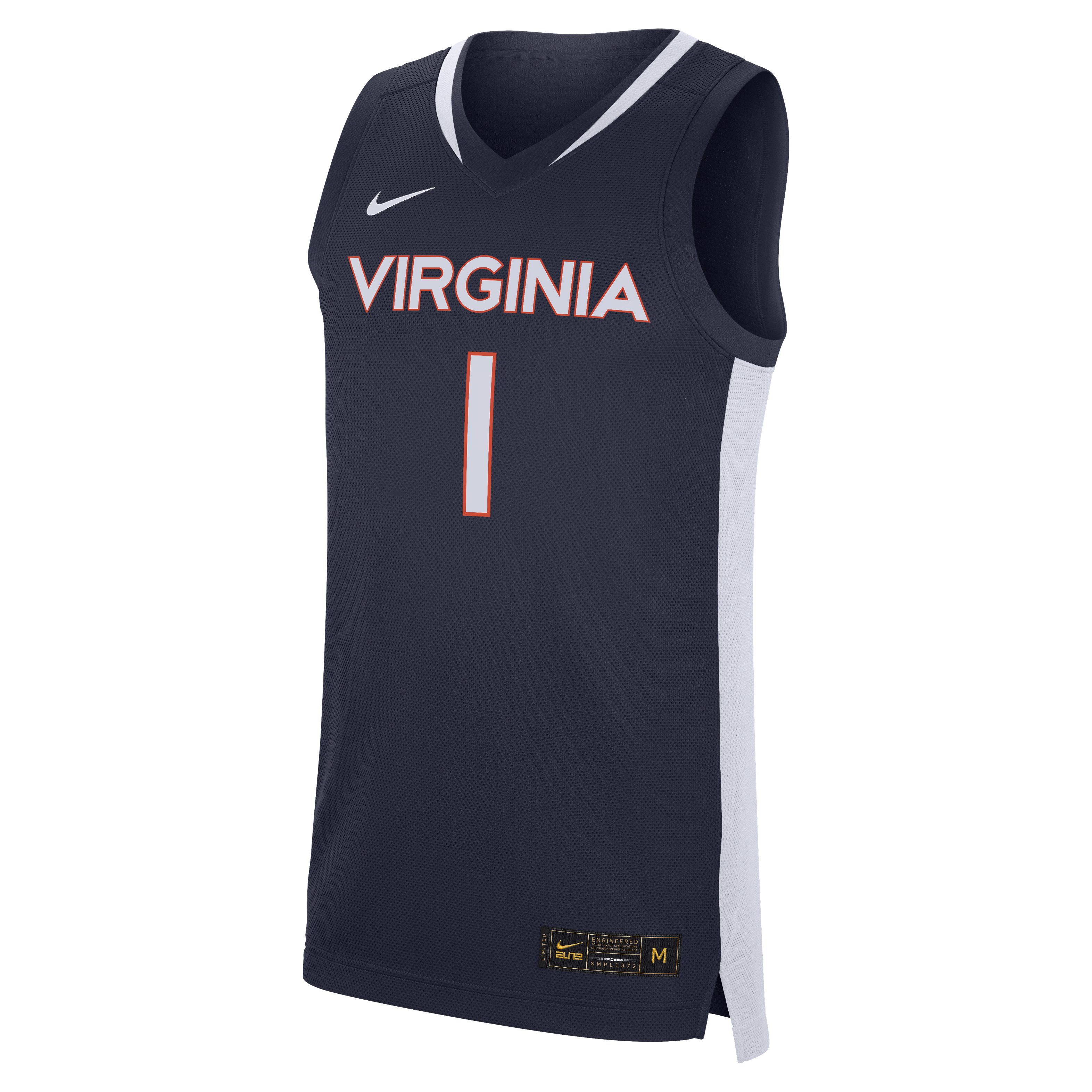 Nike College Replica (Virginia) Men's Basketball Jersey