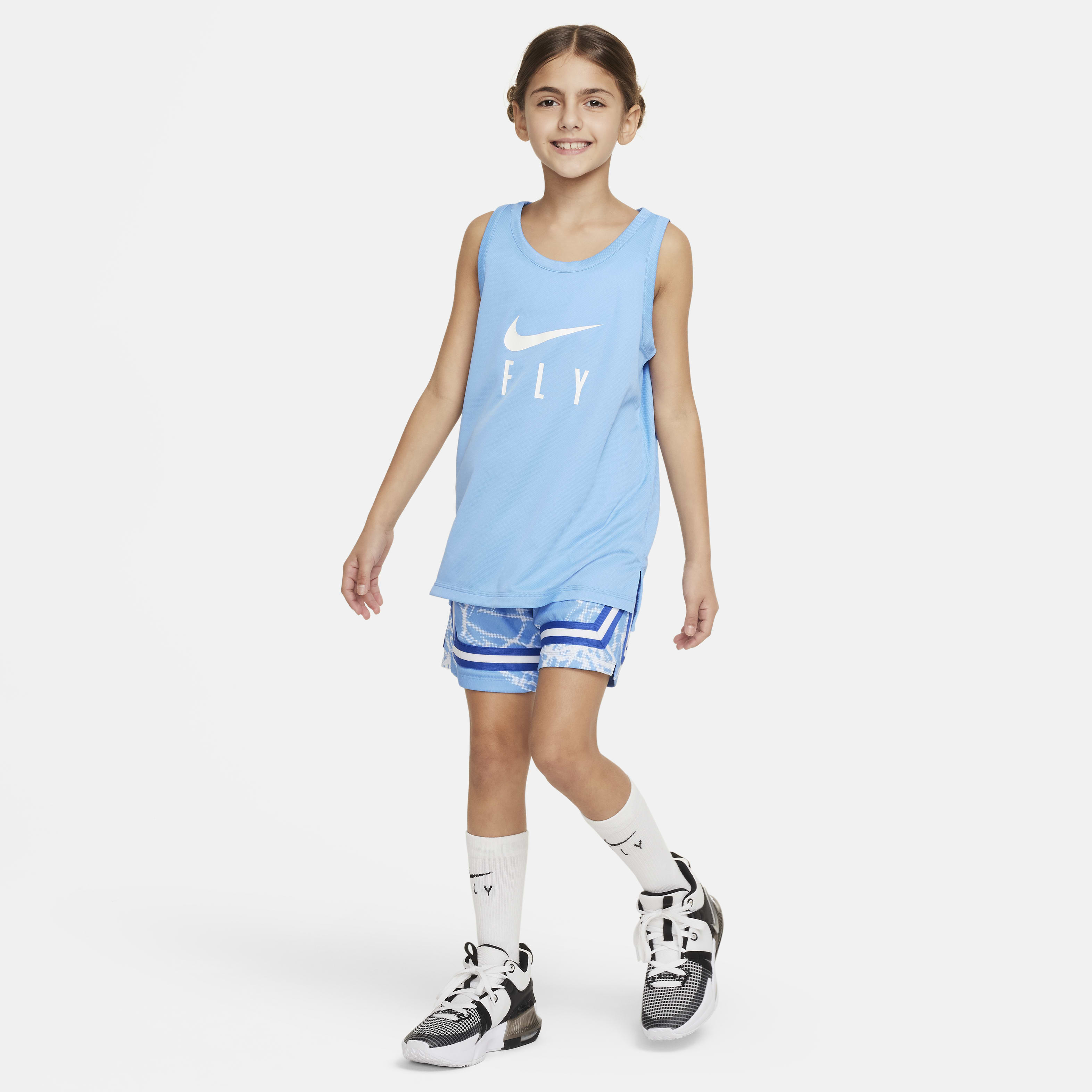 Nike Swoosh Fly Big Kids' (Girls') Jersey Tank