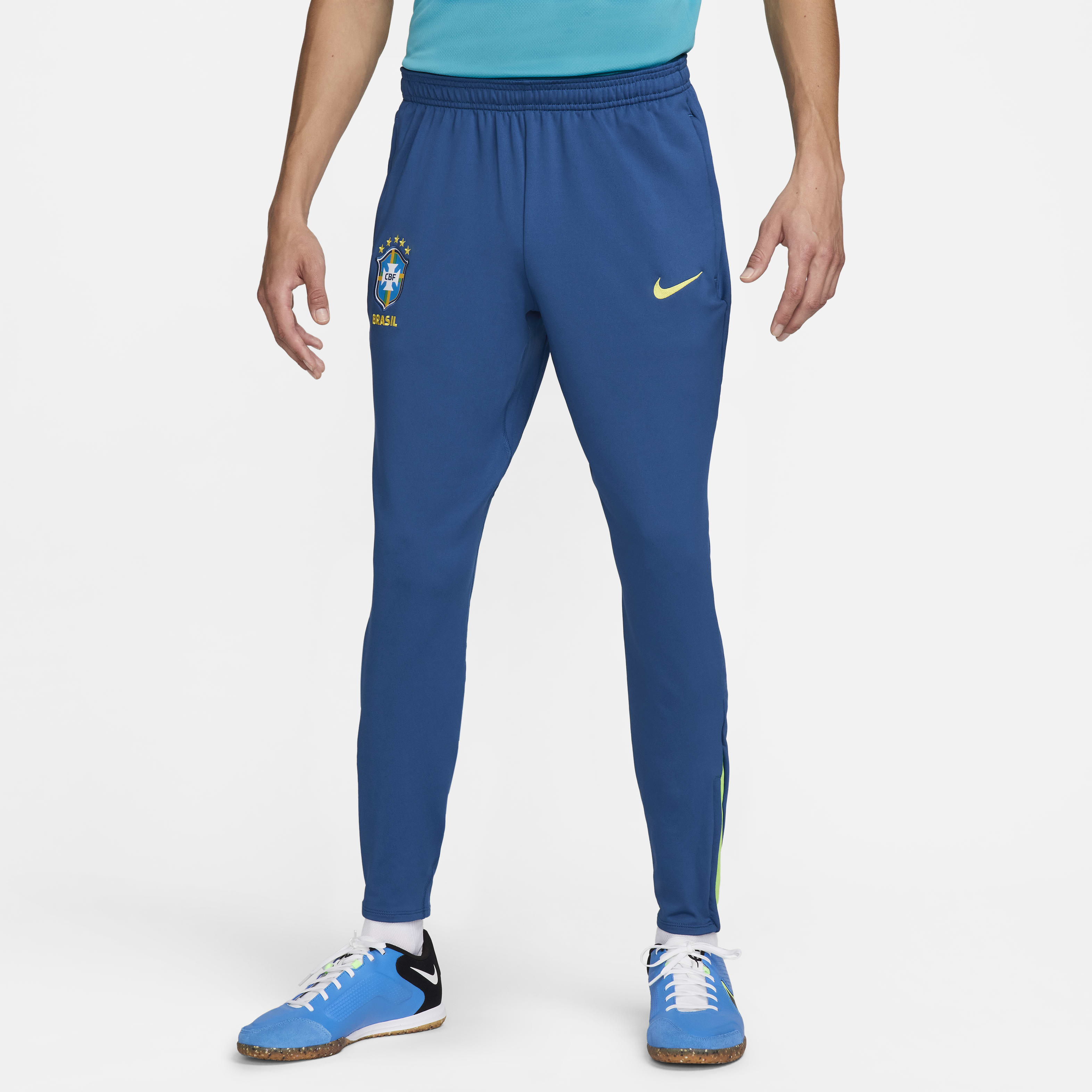 Brazil Strike Men's Nike Dri-FIT Soccer Knit Pants