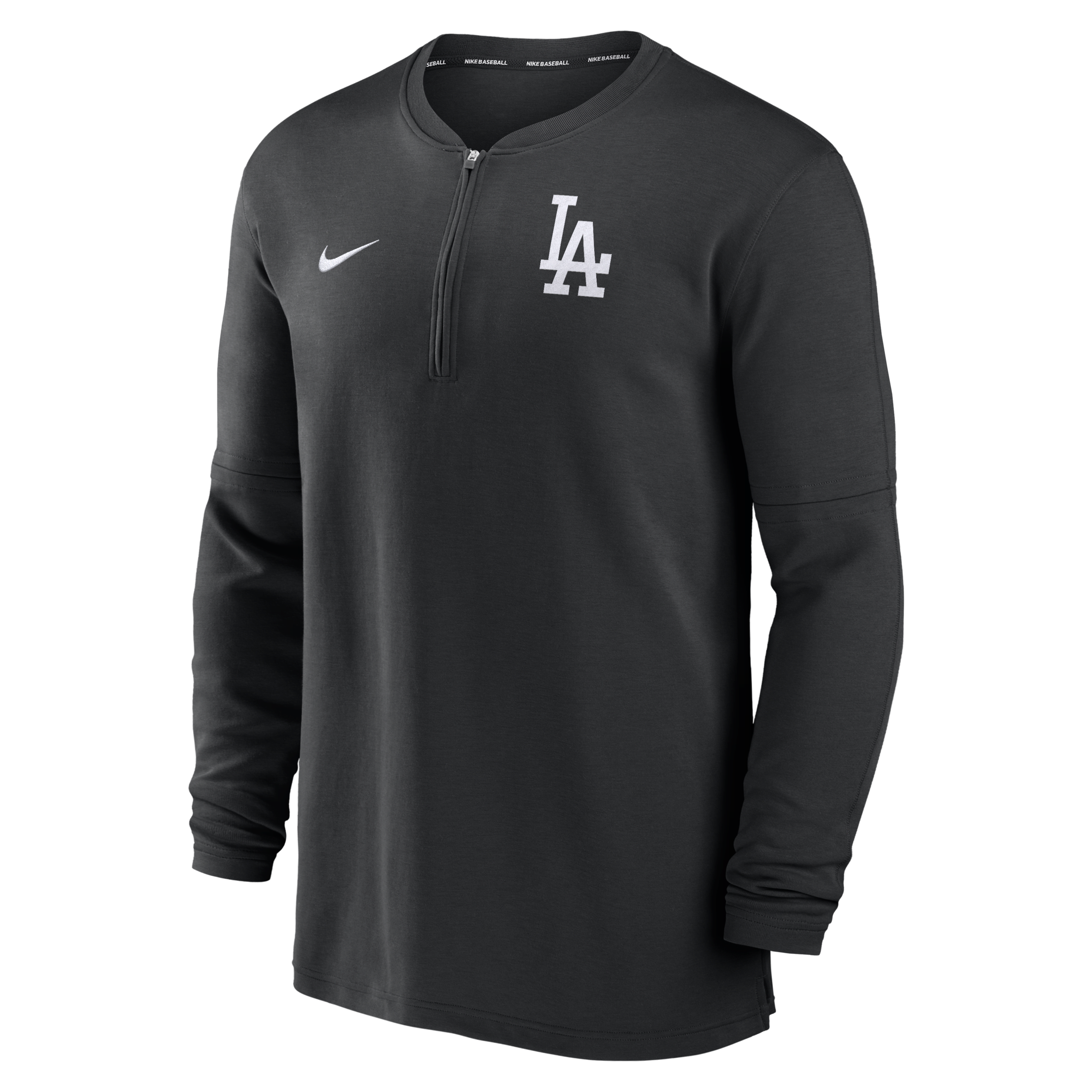 Los Angeles Dodgers Authentic Collection Game Time Men's Nike Dri-FIT MLB 1/2-Zip Long-Sleeve Top