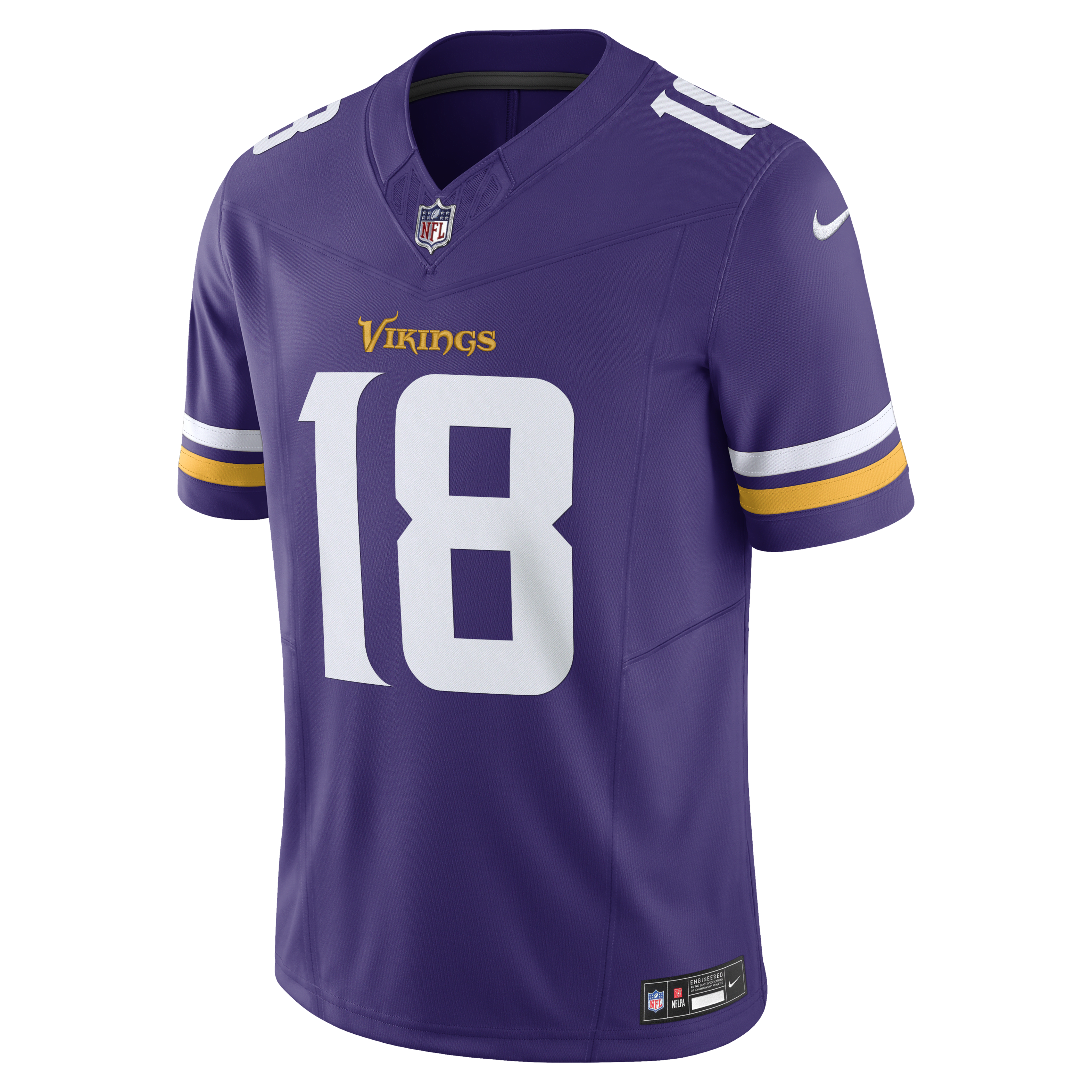 Justin Jefferson Minnesota Vikings Men's Nike Dri-FIT NFL Limited Football Jersey