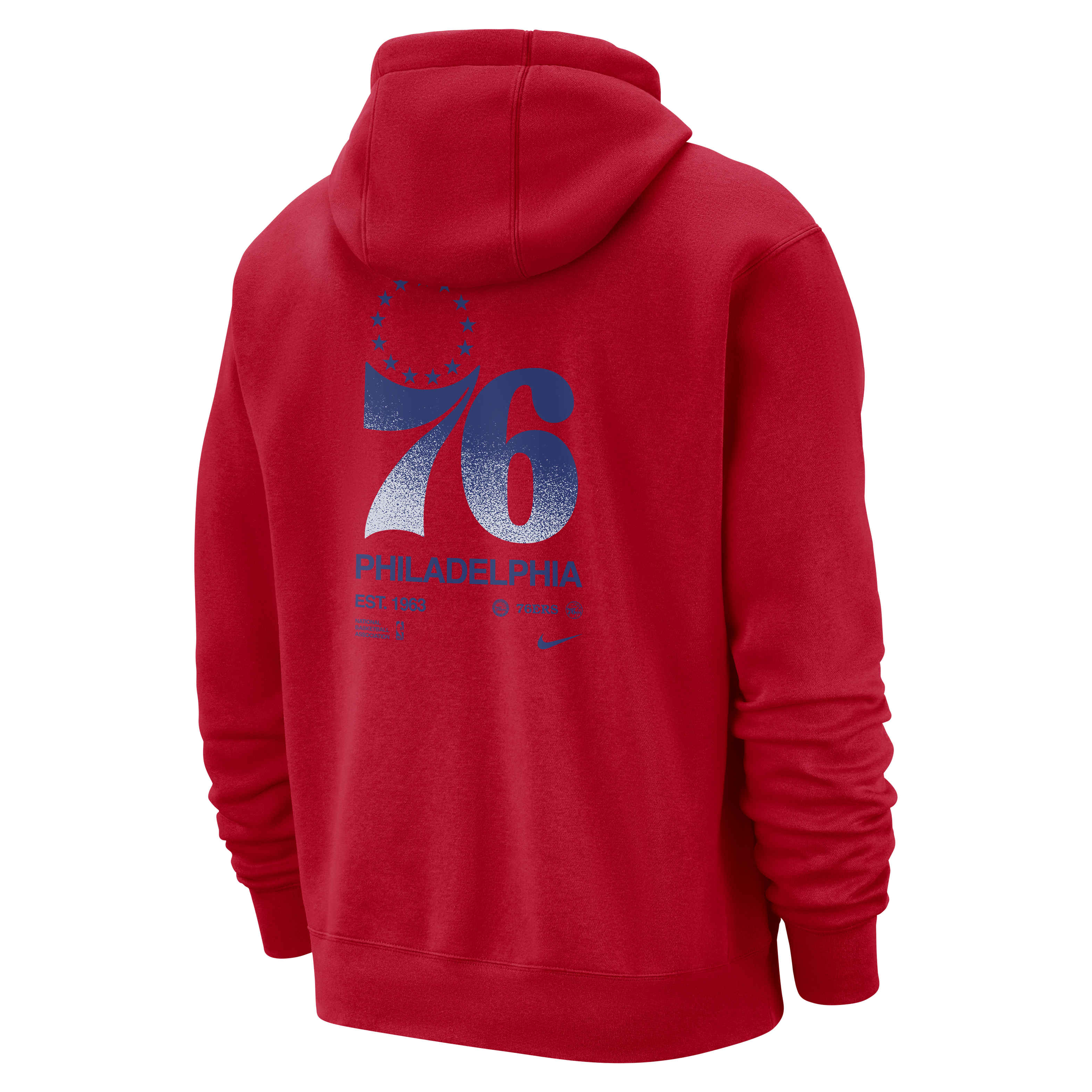 Philadelphia 76ers Club Courtside Men's Nike NBA Pullover Hoodie